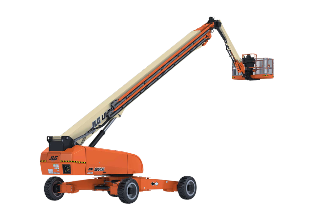12 meter telescopic boom lift for elevated construction and maintenance access