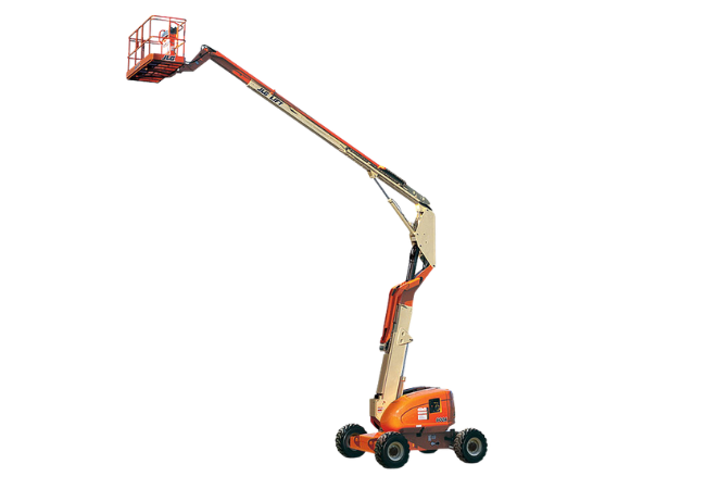 20 meter telescopic boom lift for elevated construction and maintenance access