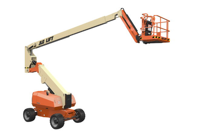 26 meter telescopic boom lift for high reach construction and maintenance access
