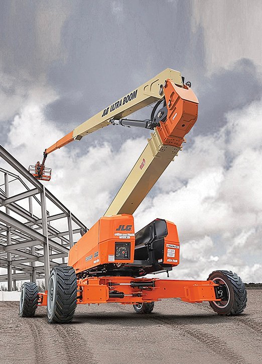 Articulated Boom Lift Rental for High Rise Building Maintenance