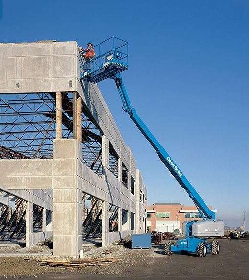 42m articulated boom lift for high-rise construction projects